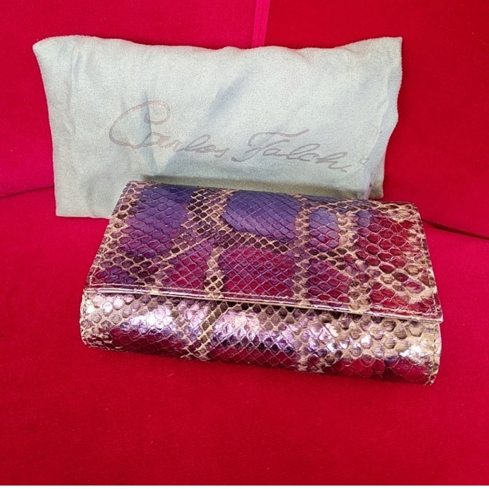 Carlos Falchi clutch